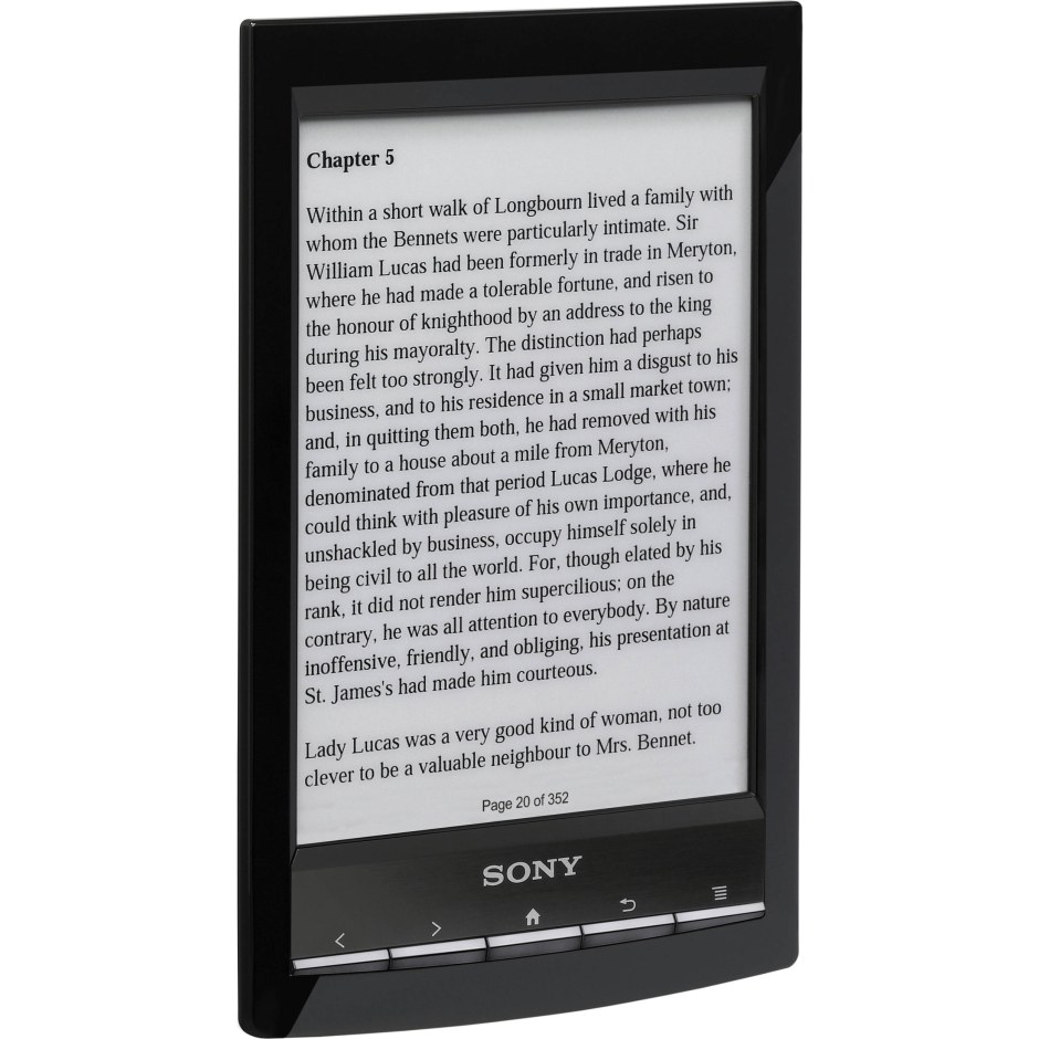 Sony Reader Формат книг