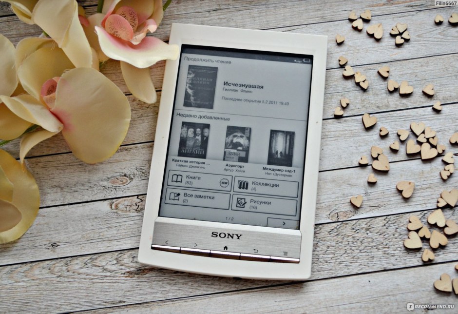 Sony PRS-t1 не видит новые книги