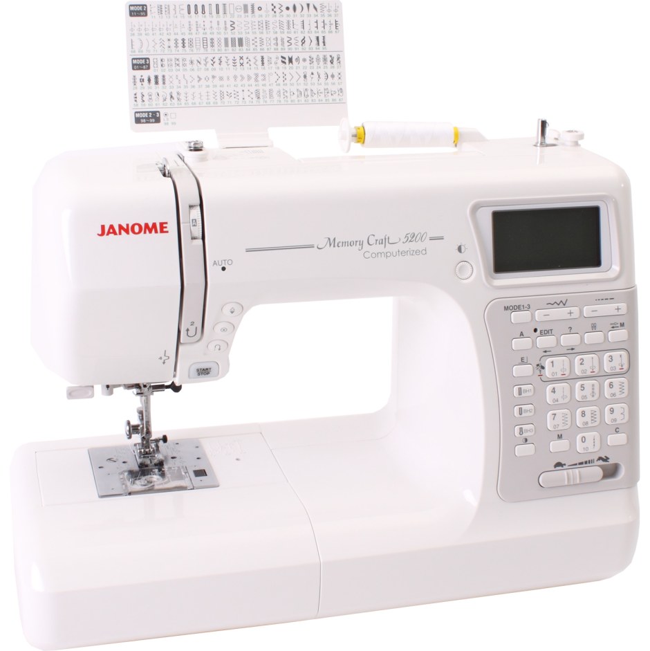 Janome Memory Craft 5200