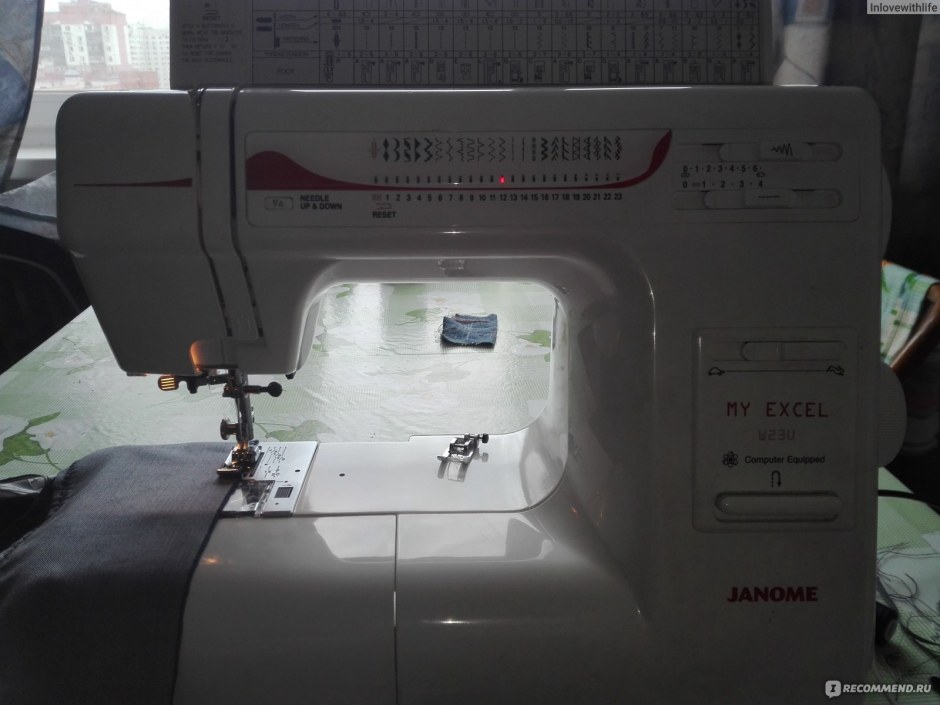 Janome my excel 23l