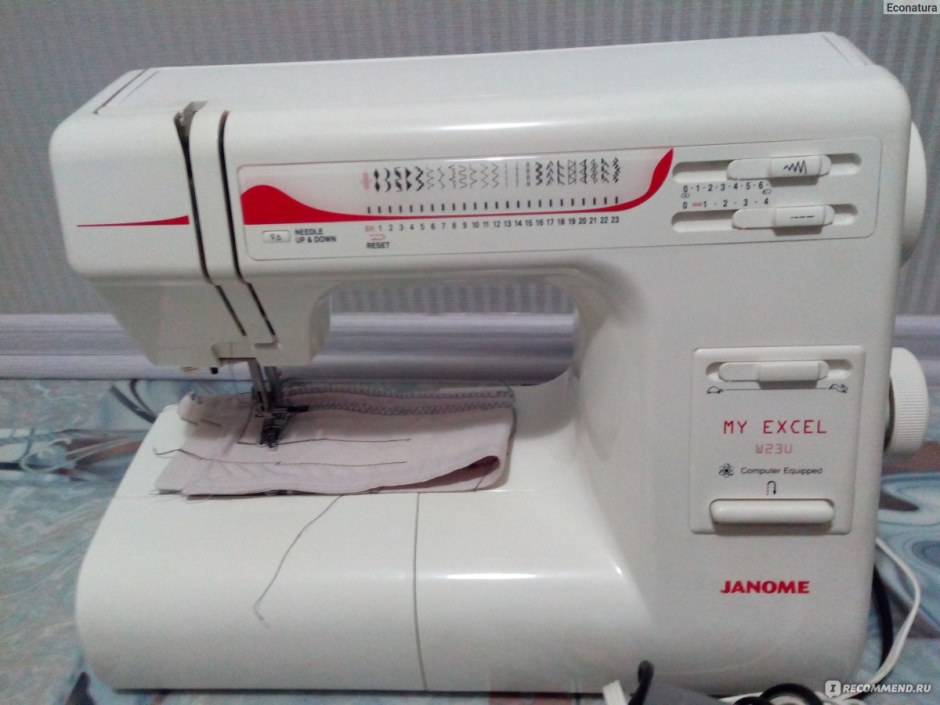Швейная машинка Janome my excel w23u