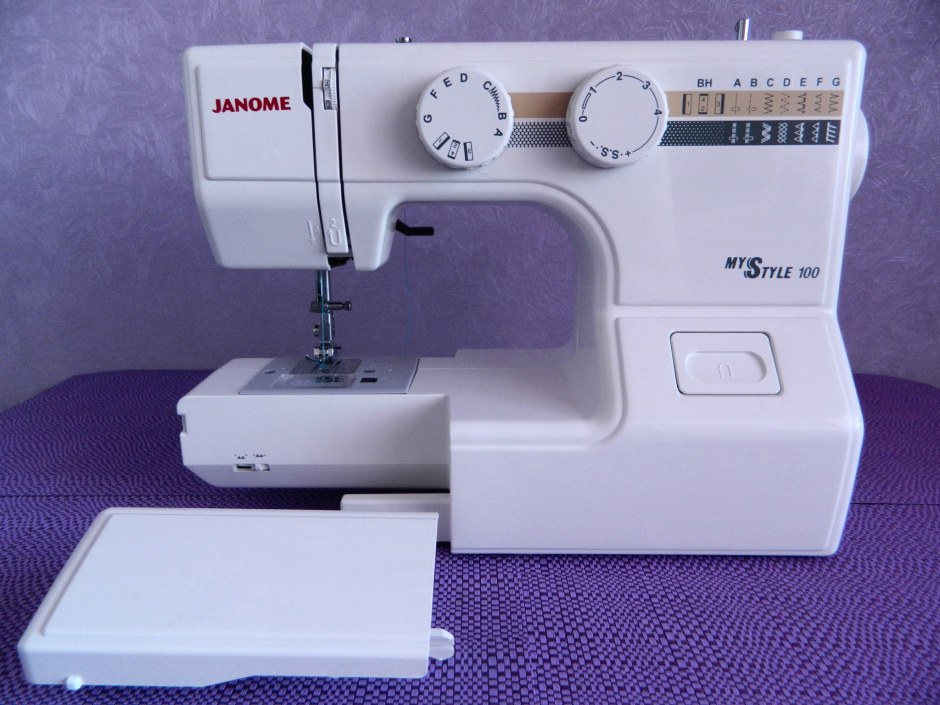 Janome MYSTYLE 100 крепление лапки