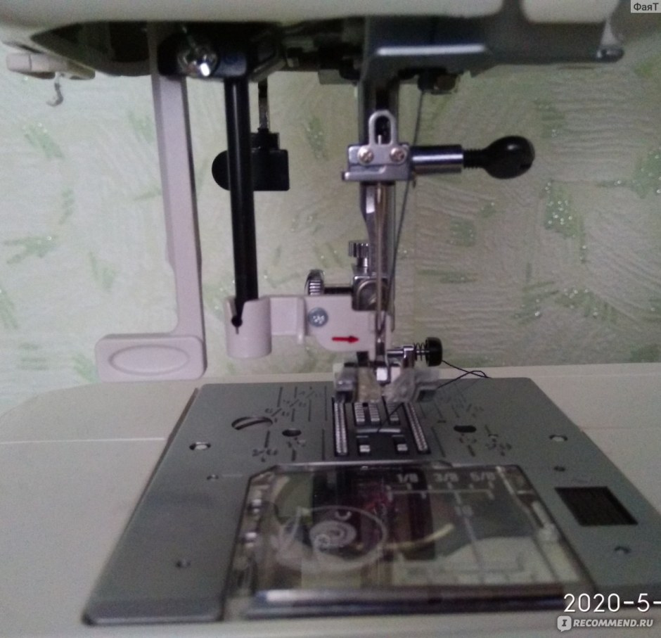 Janome dc4030 как оверложить