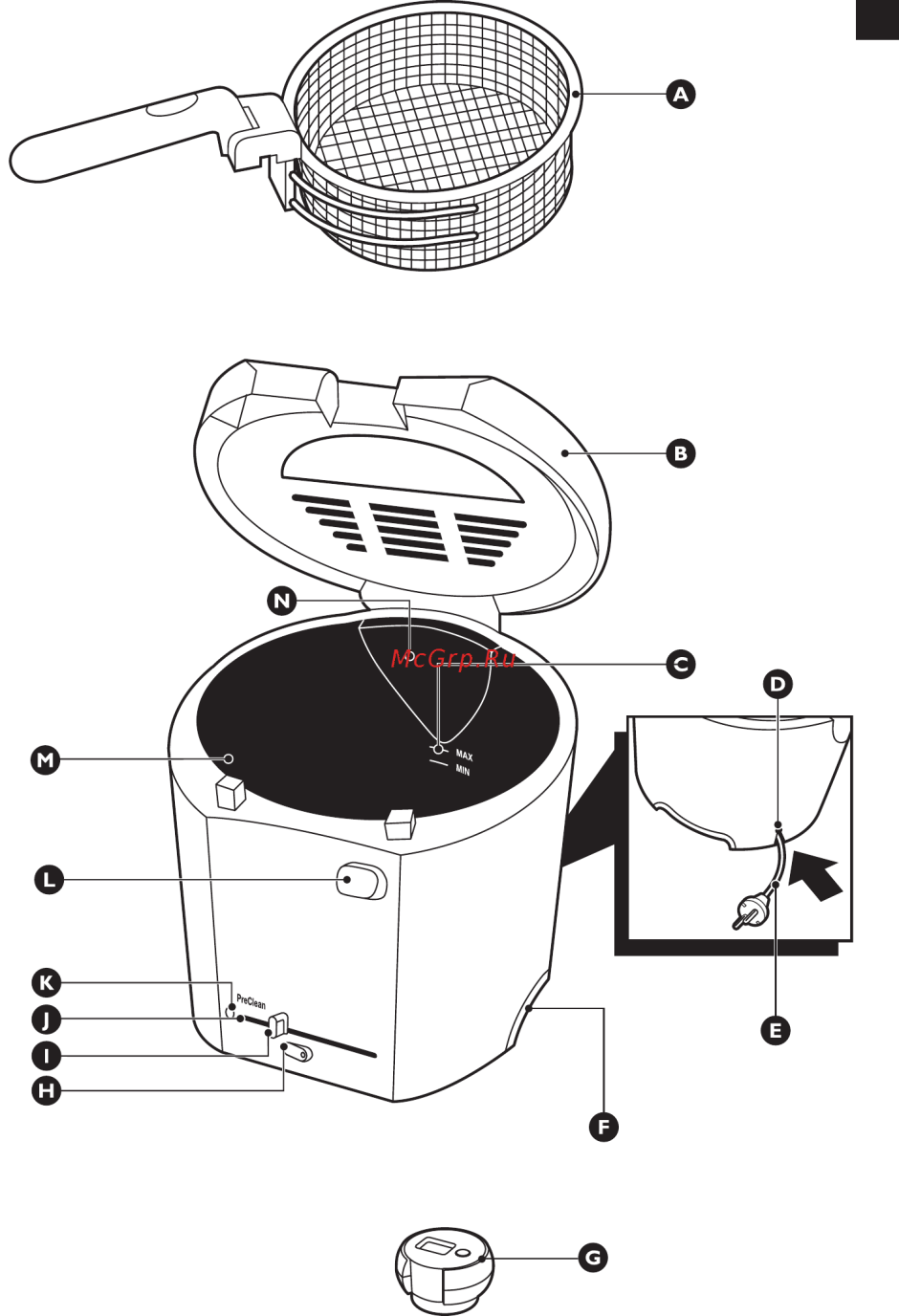 Фритюрница Philips HD 6107