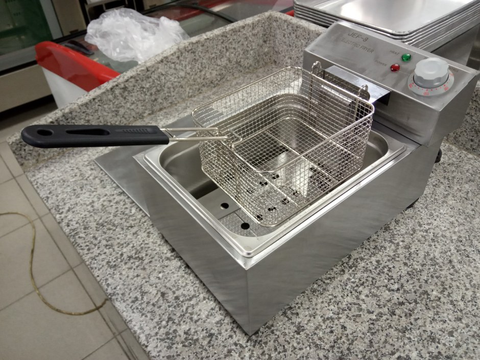 Фритюрница GASTRORAG Deep Fryer 8+8 l