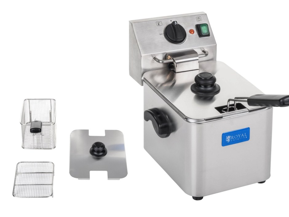 Фритюрница GASTRORAG Deep Fryer 8+8 l