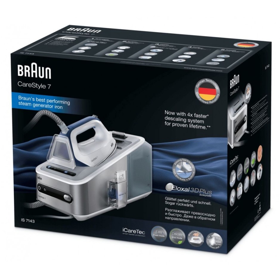 Парогенератор Braun is 7156 BK CARESTYLE 7