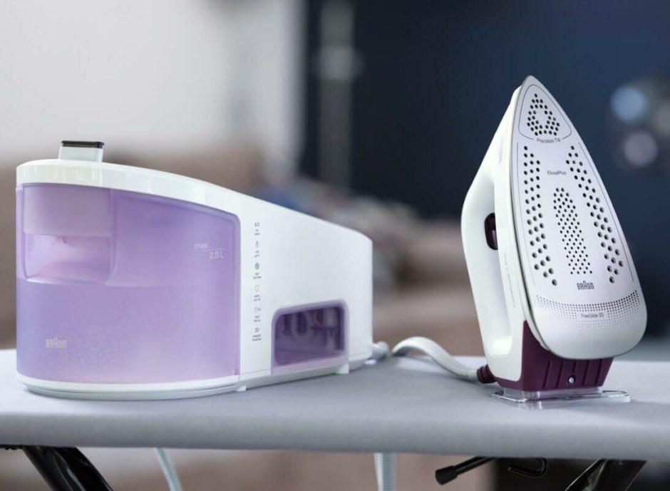 Парогенератор Braun is3155vi белый/фиолетовый