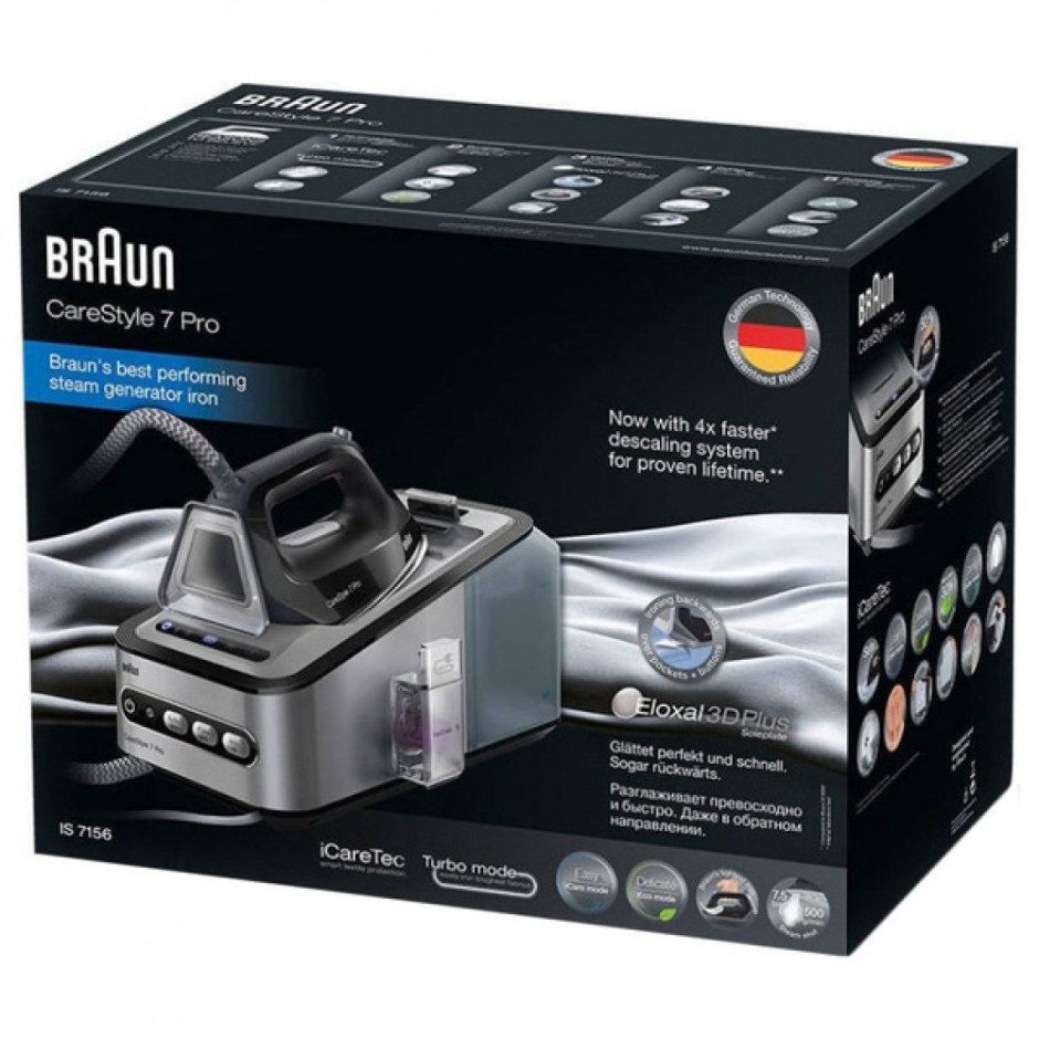 Парогенератор Braun is 7156 BK CARESTYLE 7