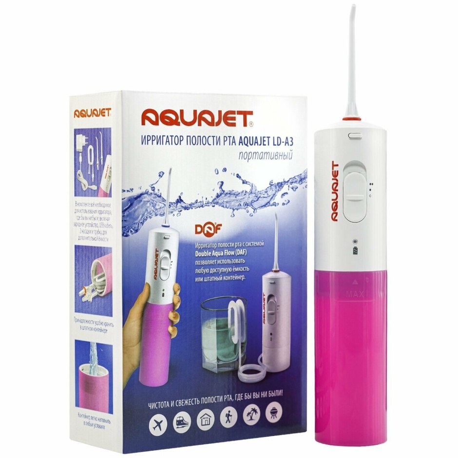 Ирригатор AQUAJET LD-a3 Grey