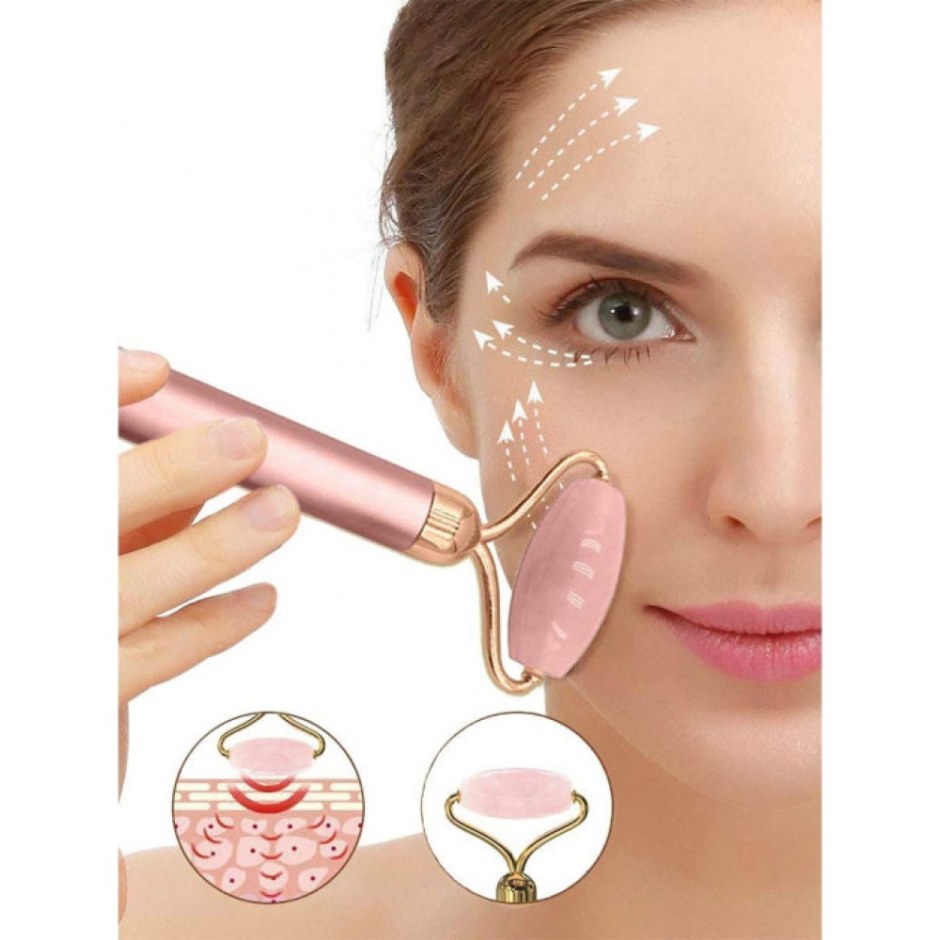 Роликовый вибромассажер для лица Energy Beauty Bar