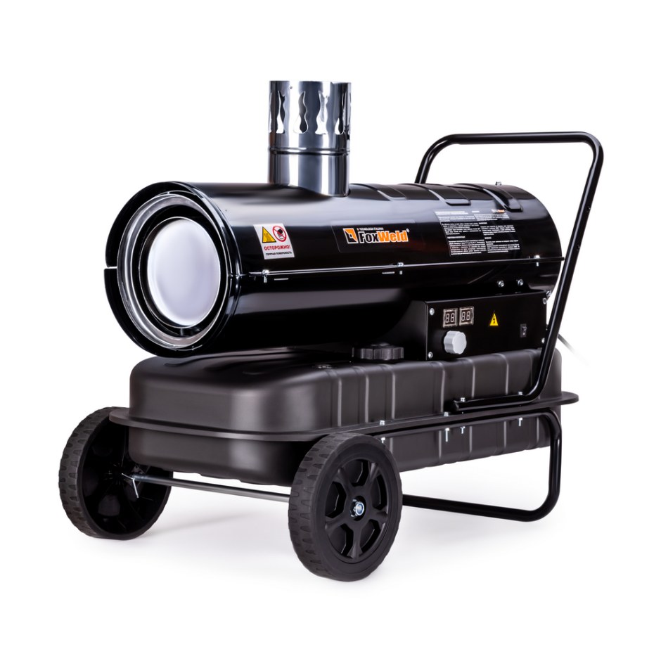 Тепловая пушка дизельная прямого нагрева 100квт foxheat dd100 FOXWELD (8890)