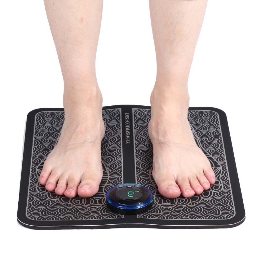 Стимулирующий массажный коврик ems foot Massager для ног электрический