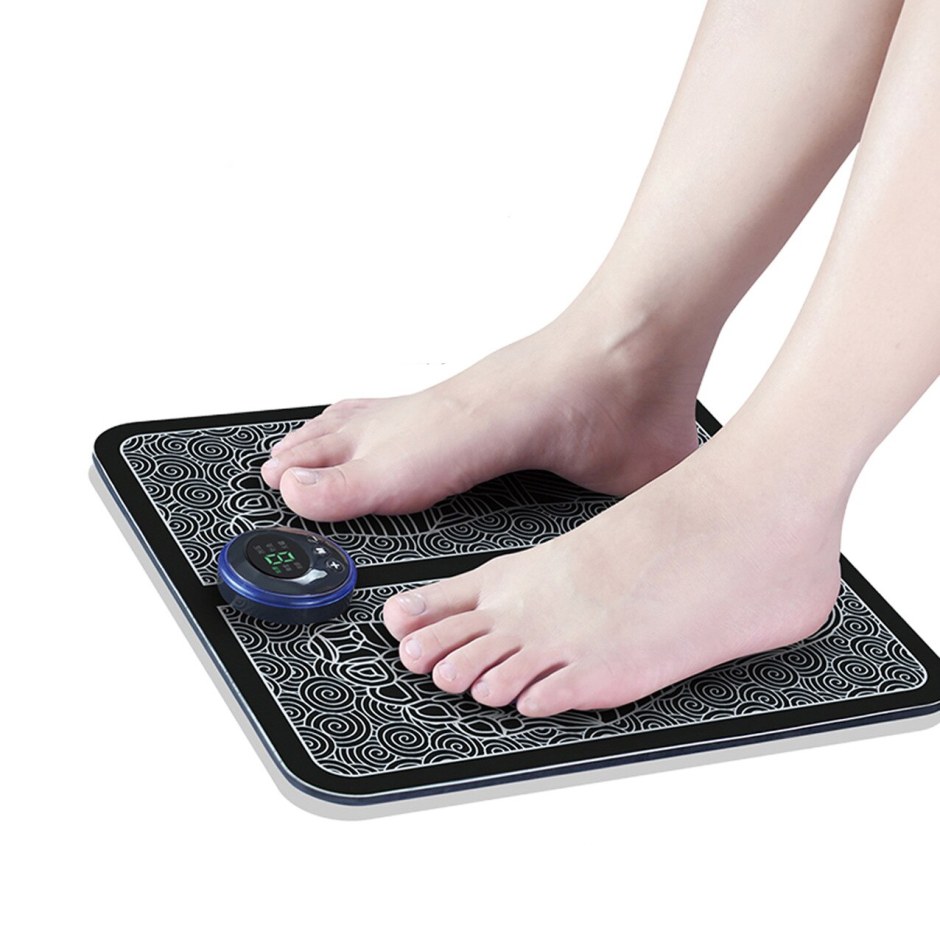 Массажный миостимулятор для стоп ems foot Massager – массажный коврик-