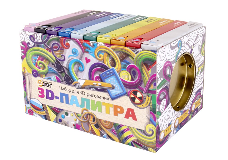 Набор пластика для 3d Даджет